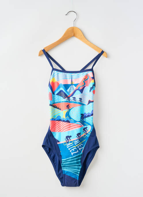 Costum de baie dintr-o singură piesă albastru FUNKITA femeie