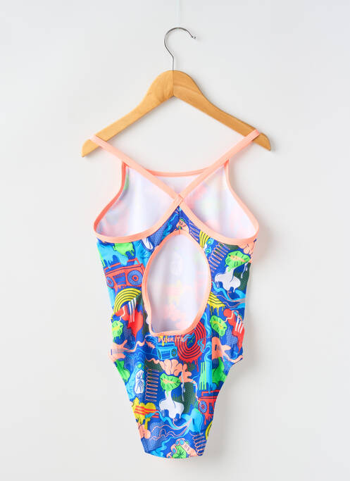 Costum de baie dintr-o singură piesă albastru FUNKITA fată