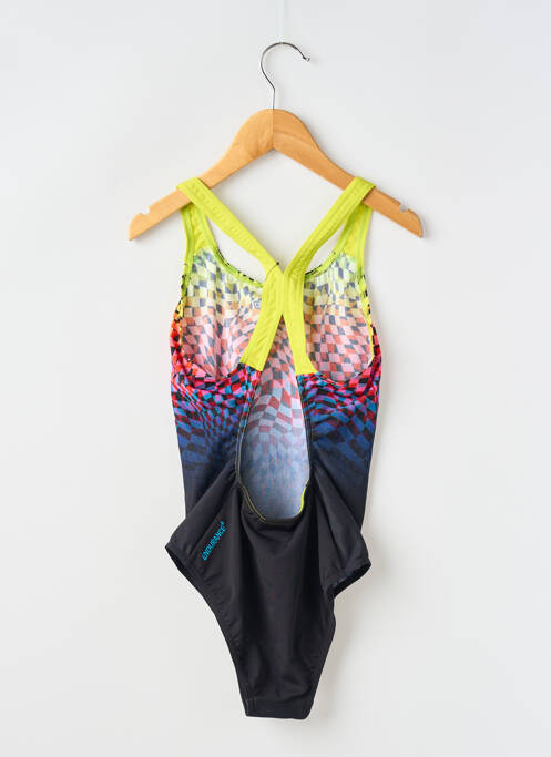 Costum de baie dintr-o singură piesă negru SPEEDO fată