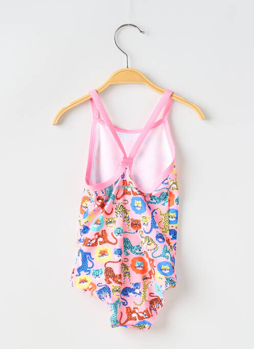 Costum de baie dintr-o singură piesă roz FUNKITA fată