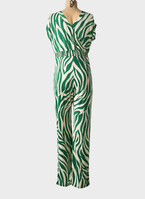 Salopetă-pantalon verde MORGAN femeie