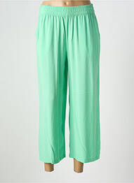 Pantalon 7/8 talie elastică mărime normală verde B.YOUNG femeie