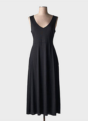 Rochie midi fără mâneci fără mâneci negru LOLA ESPELETA femeie