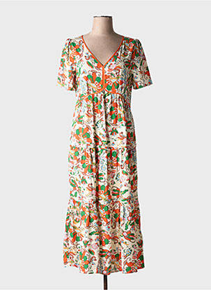 Rochie lungă portocaliu DEELUXE femeie