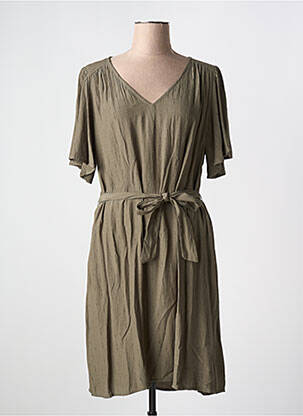 Rochie midi verde VILA femeie