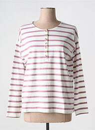 Tricou mâneci lungi mâneci lungi violet B.YOUNG femme