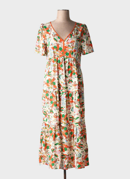 Rochie lungă portocaliu DEELUXE femeie