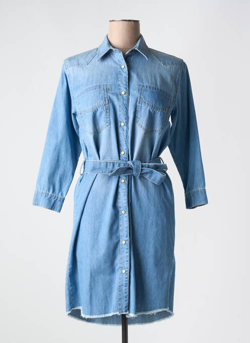 Rochie scurtă albastru LOLA ESPELETA femeie