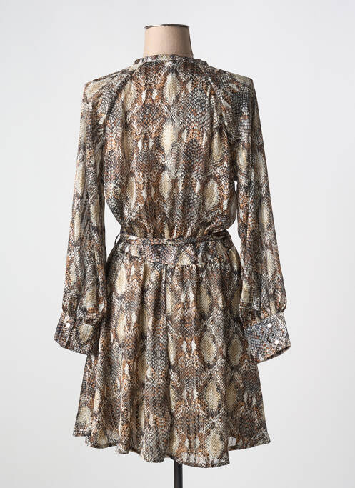 Rochie scurtă maro MORGAN femeie