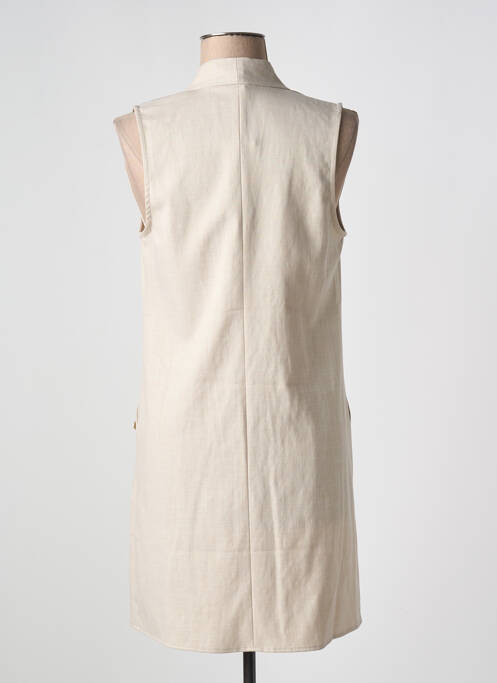 Rochie scurtă bej LOLA ESPELETA femeie