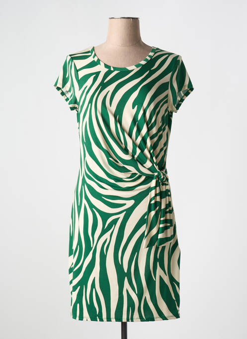 Rochie scurtă verde MORGAN femeie