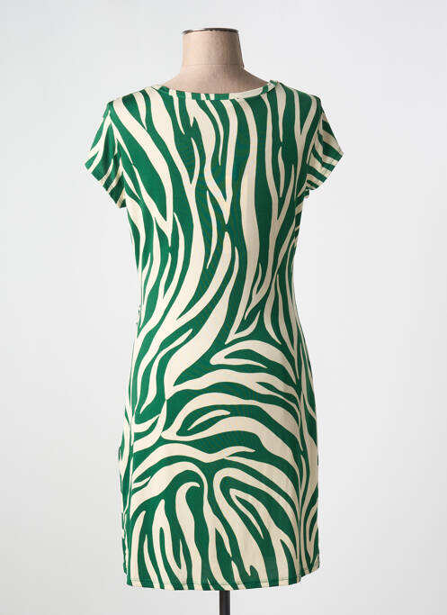 Rochie scurtă verde MORGAN femeie