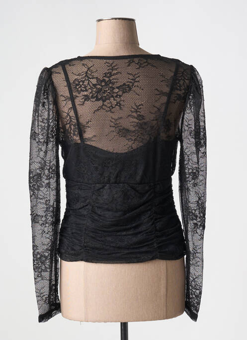 Top negru MORGAN femeie