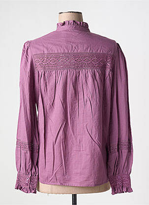 Cămașă croială cambrată mâneci lungi violet B.YOUNG femeie