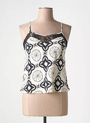 Top negru MORGAN femeie