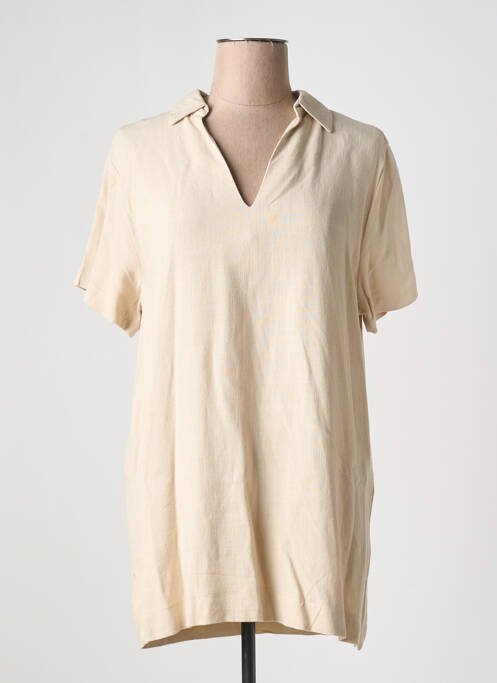 Tunică mâneci scurte bej TIFFOSI femeie