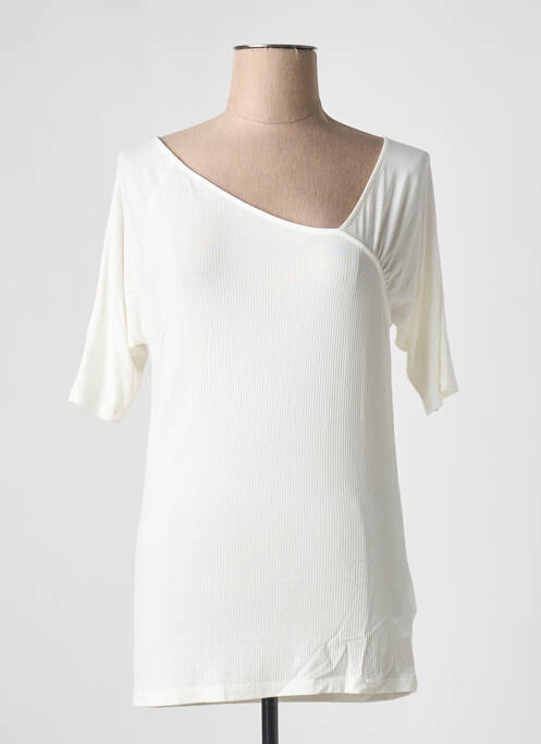 Top alb SALSA femeie