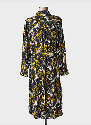 Rochie lungă mâneci lungi mâneci lungi negru VILA femeie