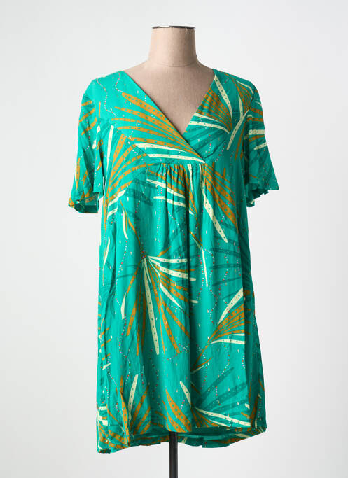 Rochie scurtă verde LOLA ESPELETA femeie