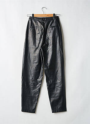 Pantalon drept talie cu cleme talie înaltă negru MOTHER femeie