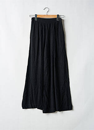 Pantalon larg negru BAHAAR femeie