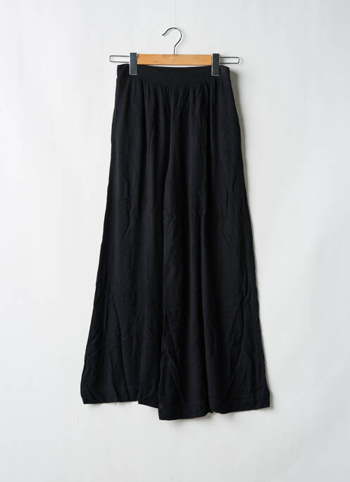 Pantalon larg negru BAHAAR femeie