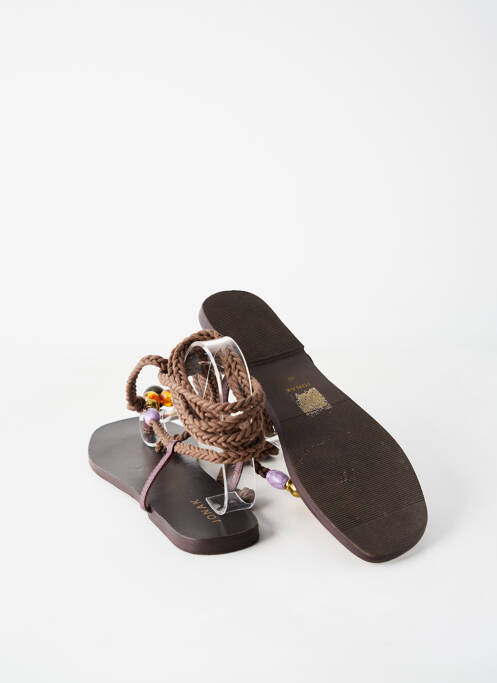 Șlapi maro JONAK femeie