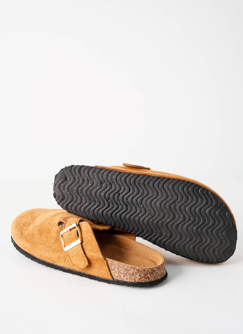 Mulete/Saboți maro SANS MARQUE femeie