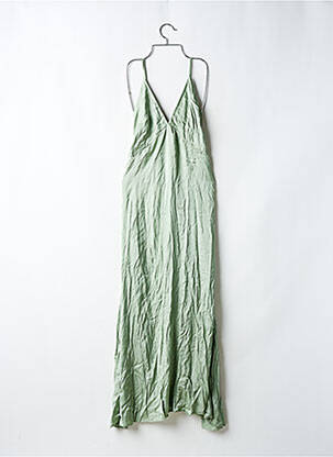 Rochie lungă fără mâneci fără mâneci verde PRETTY WIRE femeie
