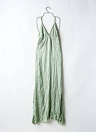 Rochie lungă fără mâneci fără mâneci verde PRETTY WIRE femeie