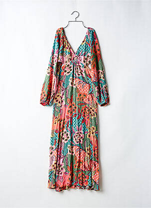 Rochie lungă mâneci lungi mâneci lungi roz BILLABONG femeie