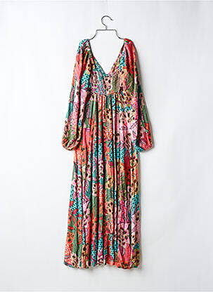 Rochie lungă mâneci lungi mâneci lungi roz BILLABONG femeie