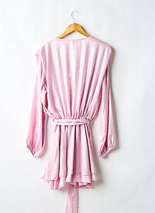 Rochie scurtă mâneci lungi mâneci lungi roz PRETTY WIRE femeie