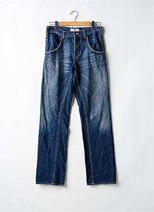 Blugi cu croială dreaptă albastru FORNARINA femeie