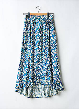 Fustă lungă albastru 64 femeie