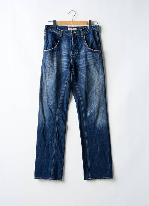 Blugi cu croială dreaptă albastru FORNARINA femeie