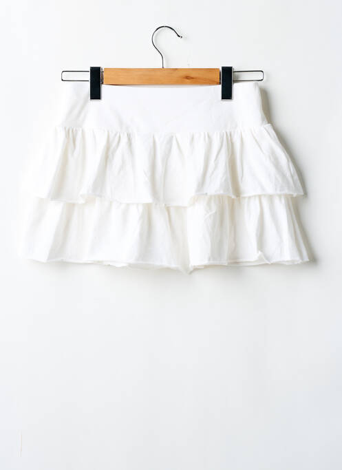 Fustă mini alb DIVIDED H&M femeie