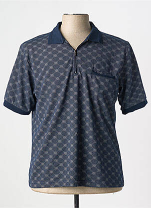 Polo albastru LOUIS VICTOR bărbat