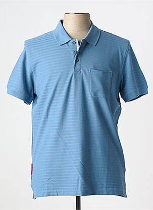 Polo albastru SEA BARRIER bărbat