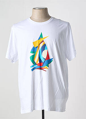 Tricou alb TBS bărbat