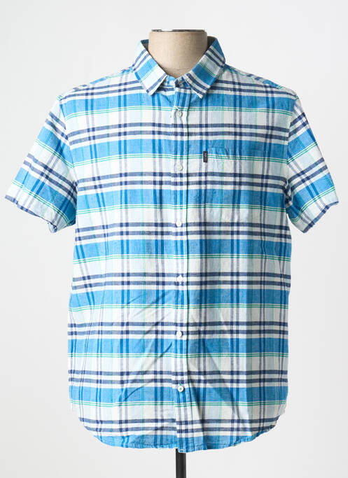 Cămașă cu mâneci scurte albastru TBS bărbat