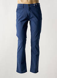 Pantalon chino elasticitate mărime normală albastru TBS homme
