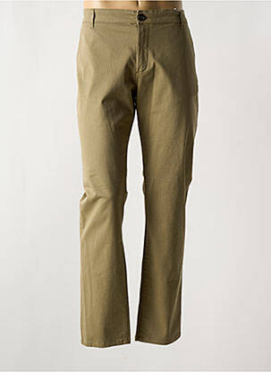 Pantalon chino elasticitate mărime normală verde TBS bărbat