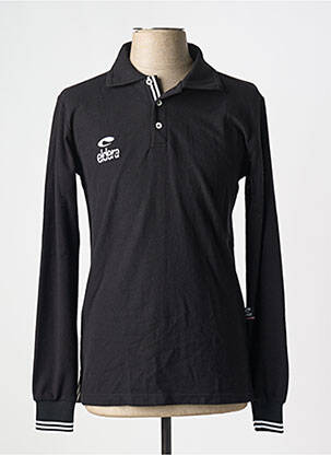 Polo negru ELDERA bărbat