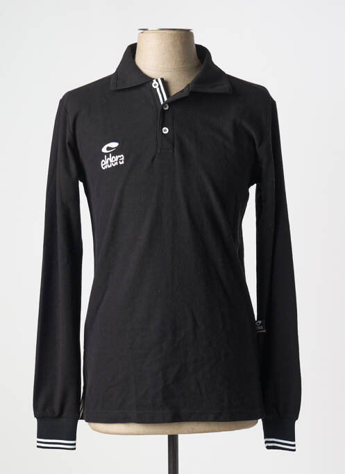 Polo negru ELDERA bărbat