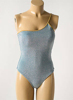 Costum de baie dintr-o singură piesă argintiu GARCONNE femeie