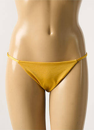 Chiloți de baie galben SWIMETIS femeie