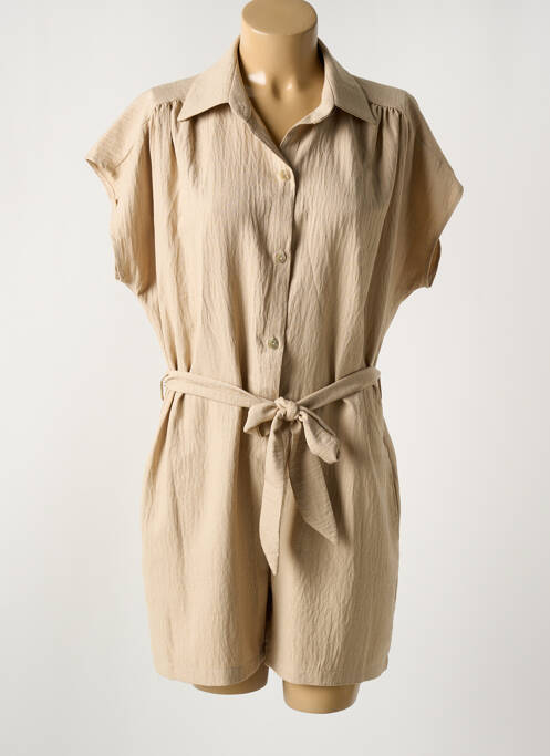 Salopetă scurtă bej SCARLET ROOS femeie