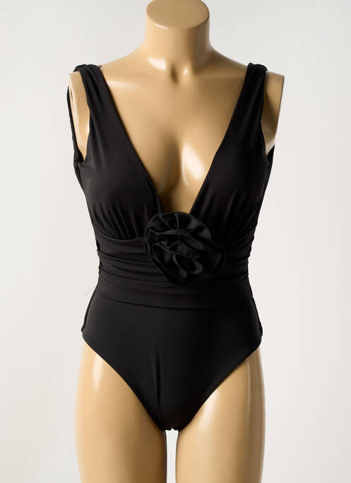 Costum de baie dintr-o singură piesă negru GARCONNE femeie