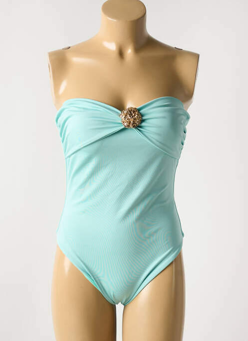 Costum de baie dintr-o singură piesă albastru GARCONNE femeie